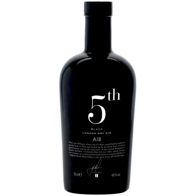 5th Gin -  Black Air 70cl 5th Gin -  Black Air 70cl