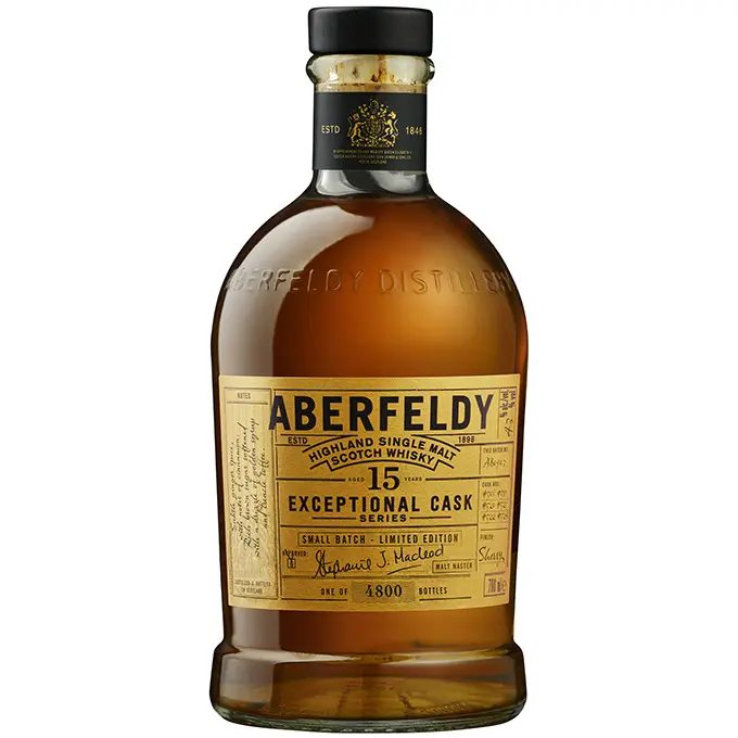 Aberfeldy, 15 years - Exeptional Cask 70cl Aberfeldy, 15 years - Exeptional Cask 70cl