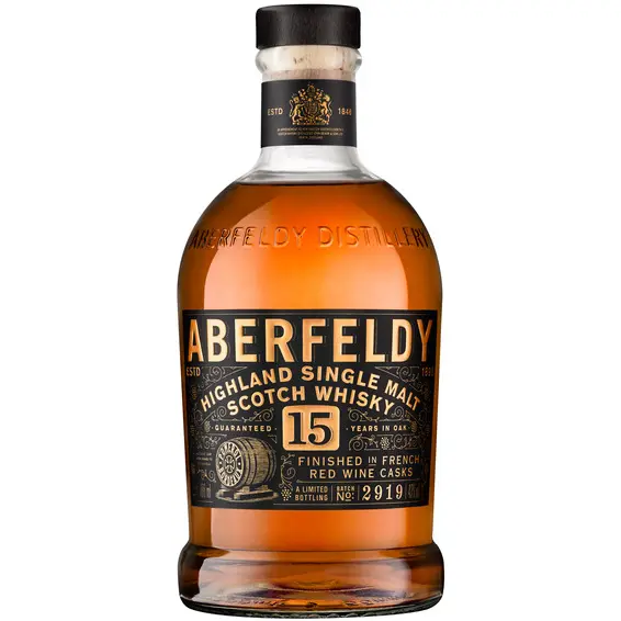 Aberfeldy, 15 years - Limited Bottling 70cl Aberfeldy, 15 years - Limited Bottling 70cl