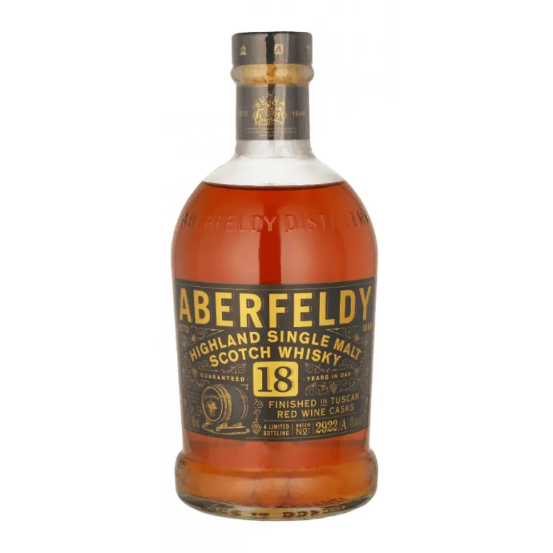 Aberfeldy, 18 years - Bolgheri Tuscan Cask Finish 70cl Aberfeldy, 18 years - Bolgheri Tuscan Cask Finish 70cl