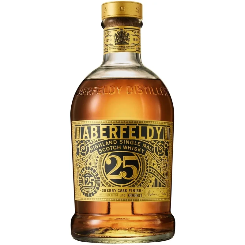 Aberfeldy, 25 years - 125th Anniversary 70cl Aberfeldy, 25 years - 125th Anniversary 70cl