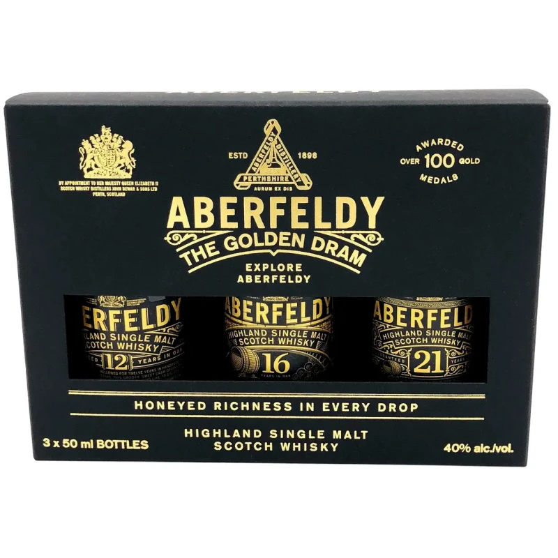 Aberfeldy Miniset 3 x 50 ml 150ml Aberfeldy Miniset 3 x 50 ml 150ml
