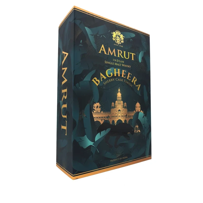Amrut - Bagheera Giftpack 2 Glasses 70cl Amrut - Bagheera Giftpack 2 Glasses 70cl