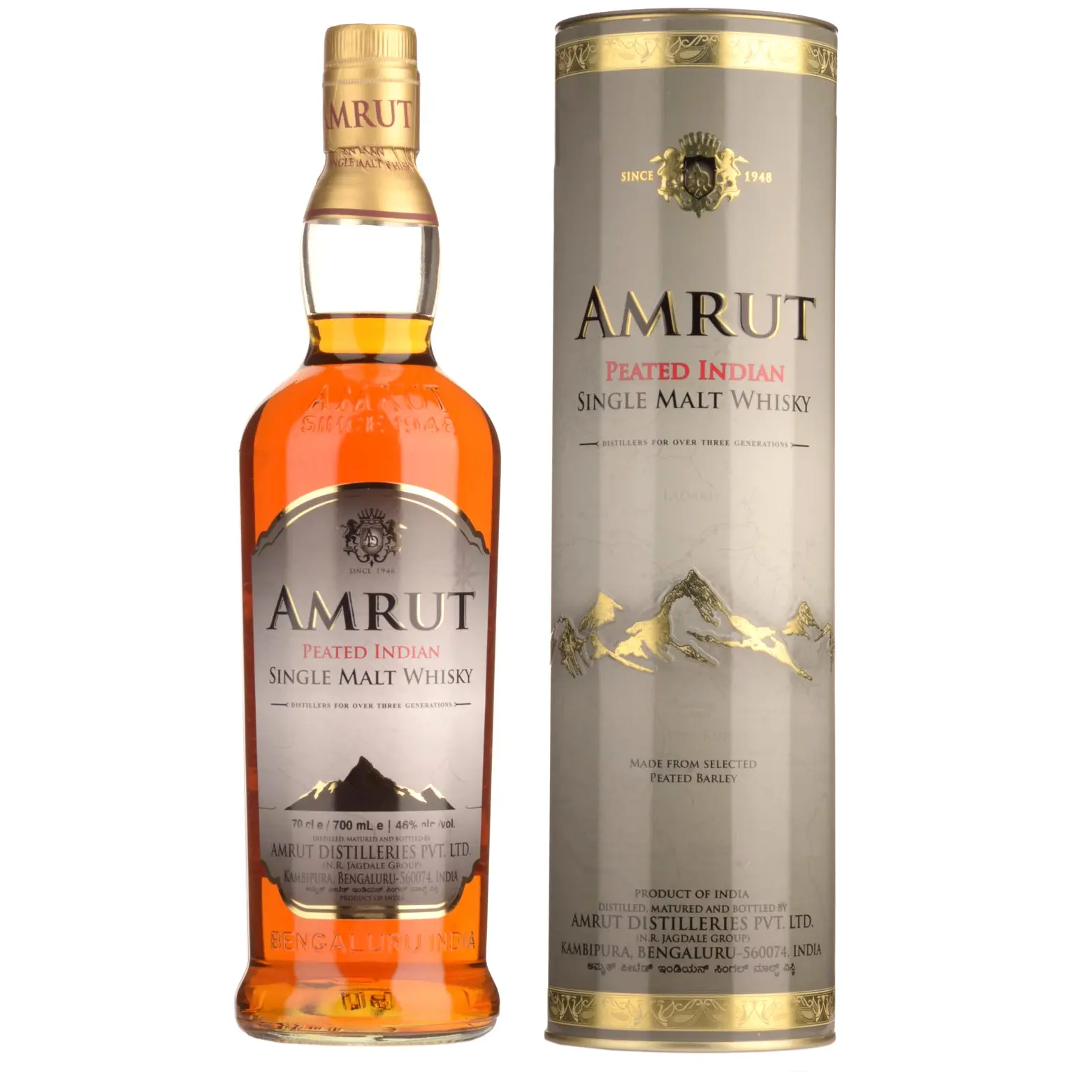 Amrut - Peated 70cl-2