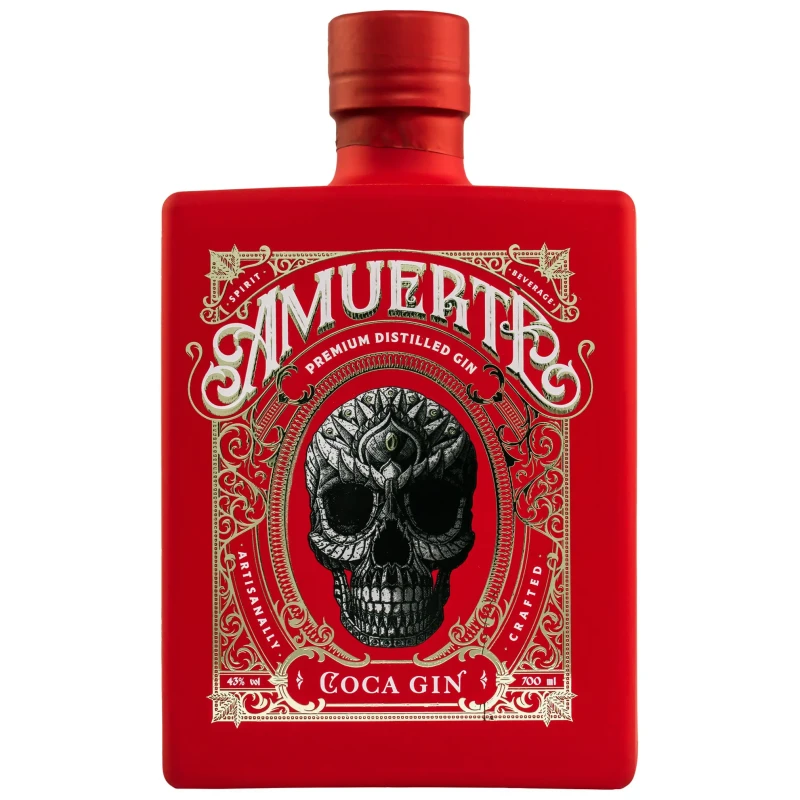 Amuerte Coca Leaf Gin - Red Edition 70cl Amuerte Coca Leaf Gin - Red Edition 70cl