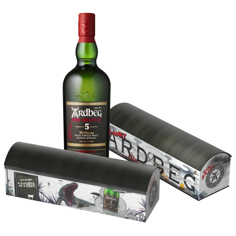 Ardbeg 5 Y Wee Beastie Warehouse Giftpack 70cl Ardbeg 5 Y Wee Beastie Warehouse Giftpack 70cl