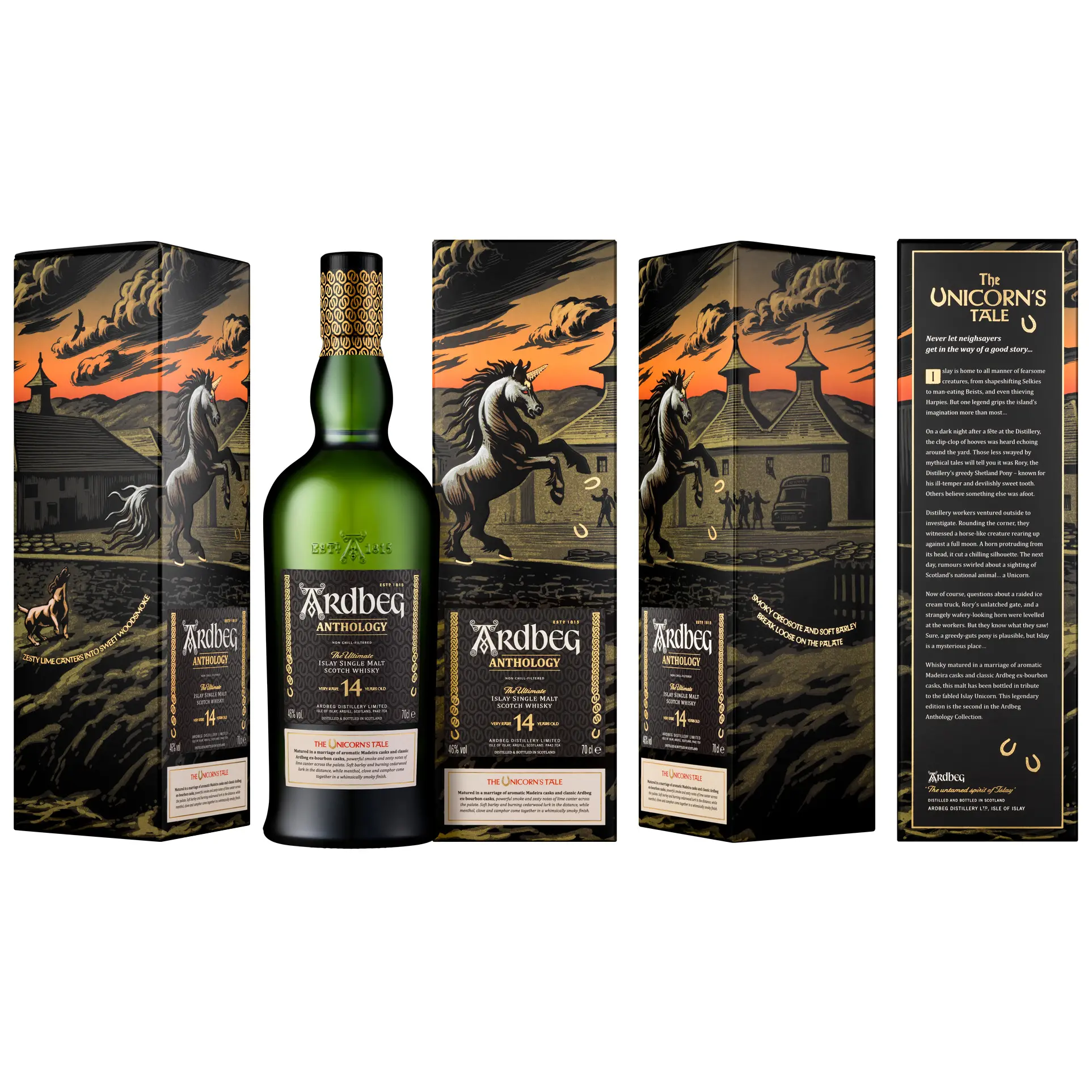 Ardbeg Anthology 14年、ANAMORPHICセット品 Ardbeg Anthology 14年、ANAMORPHICセット品