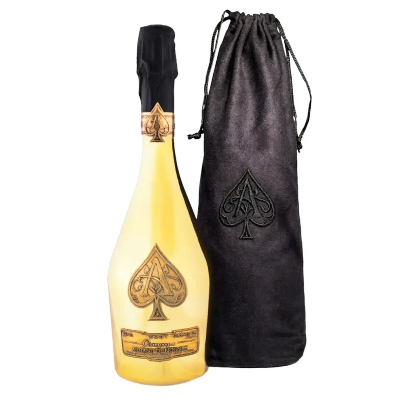 Armand de Brignac - Brut Gold Velvet Bag 75cl Armand de Brignac - Brut Gold Velvet Bag 75cl