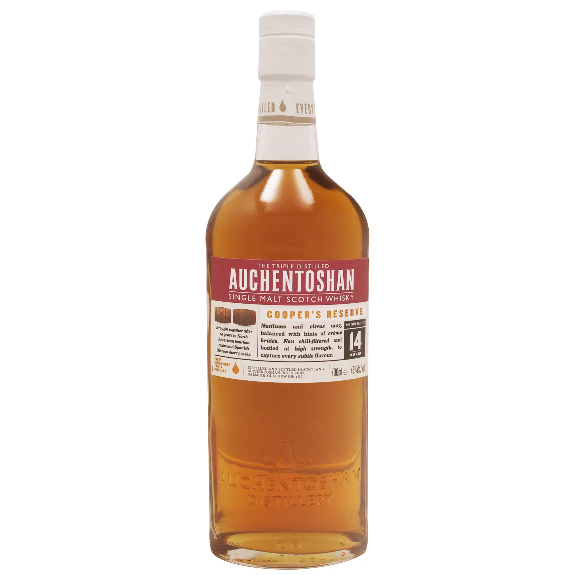 Auchentoshan, 14 years - Cooper's Reserve 70cl
