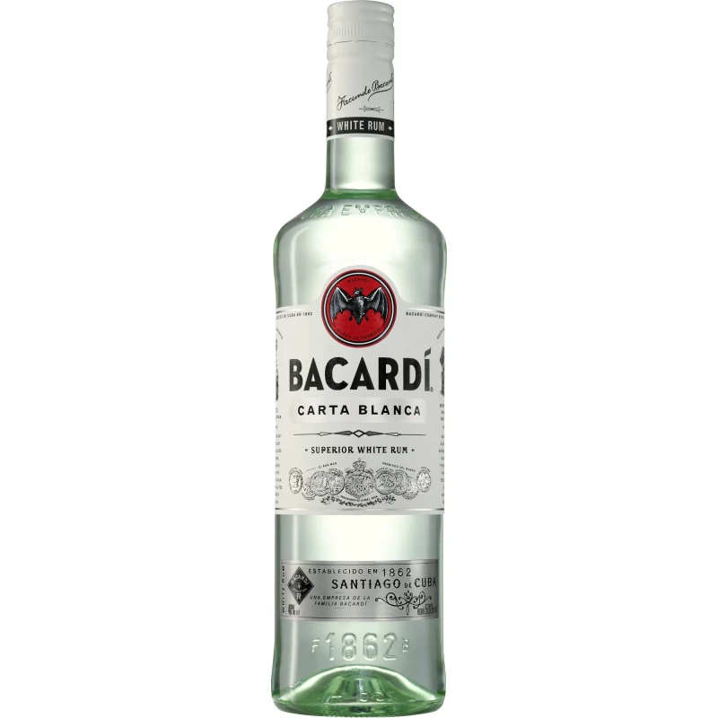 Bacardi - Carta Blanca 1 litre Bacardi - Carta Blanca 1 litre