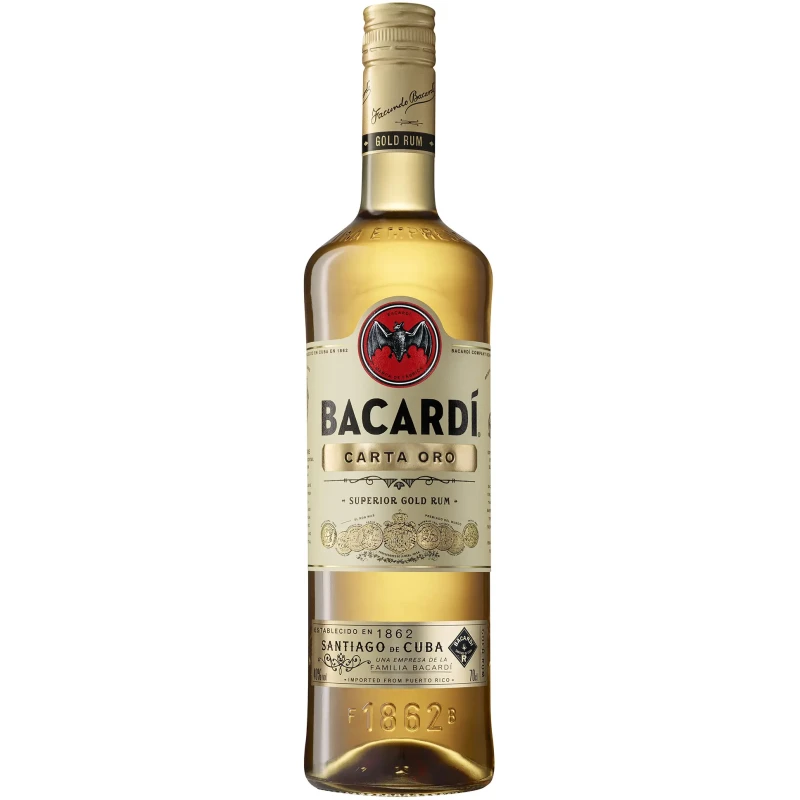 Bacardi - Carta Oro 1 litre Bacardi - Carta Oro 1 litre