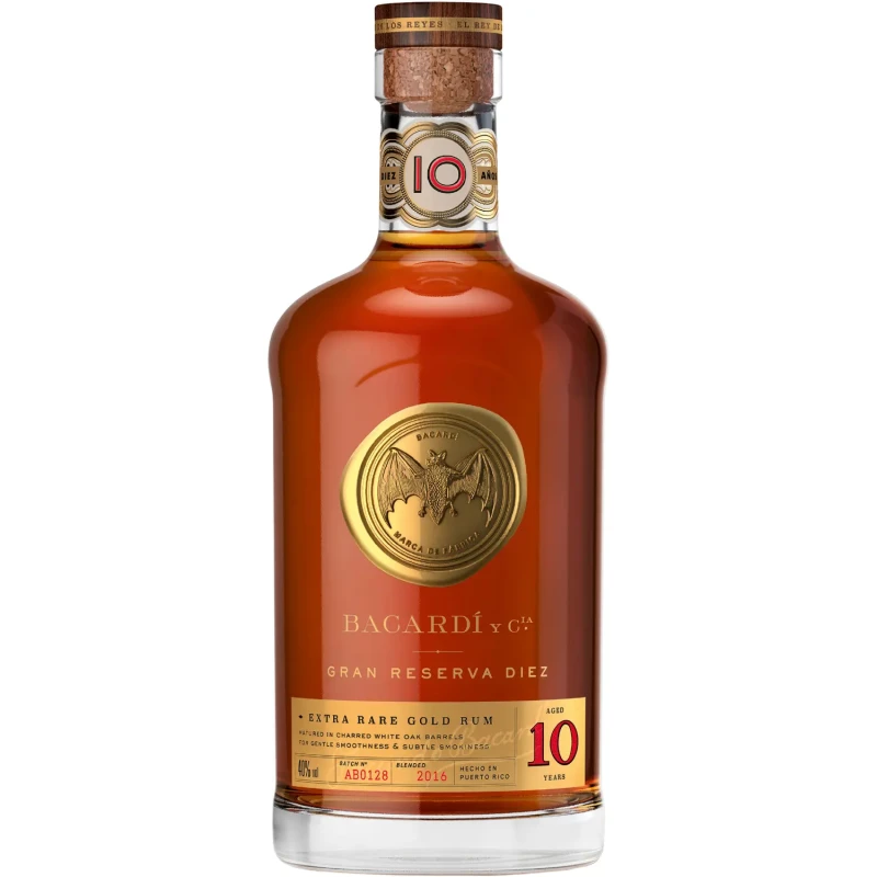Bacardi - Gran Reserva, 10 years 70cl Bacardi - Gran Reserva, 10 years 70cl