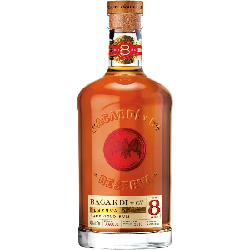 Bacardi - Reserva Ocho, 8 years 70cl Bacardi - Reserva Ocho, 8 years 70cl