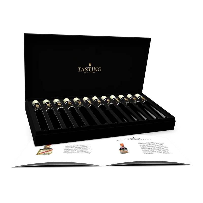 Balsamico Smagning Hjemme 12 Flasker i Gaveæske Balsamico Smagning Hjemme 12 Flasker i Gaveæske