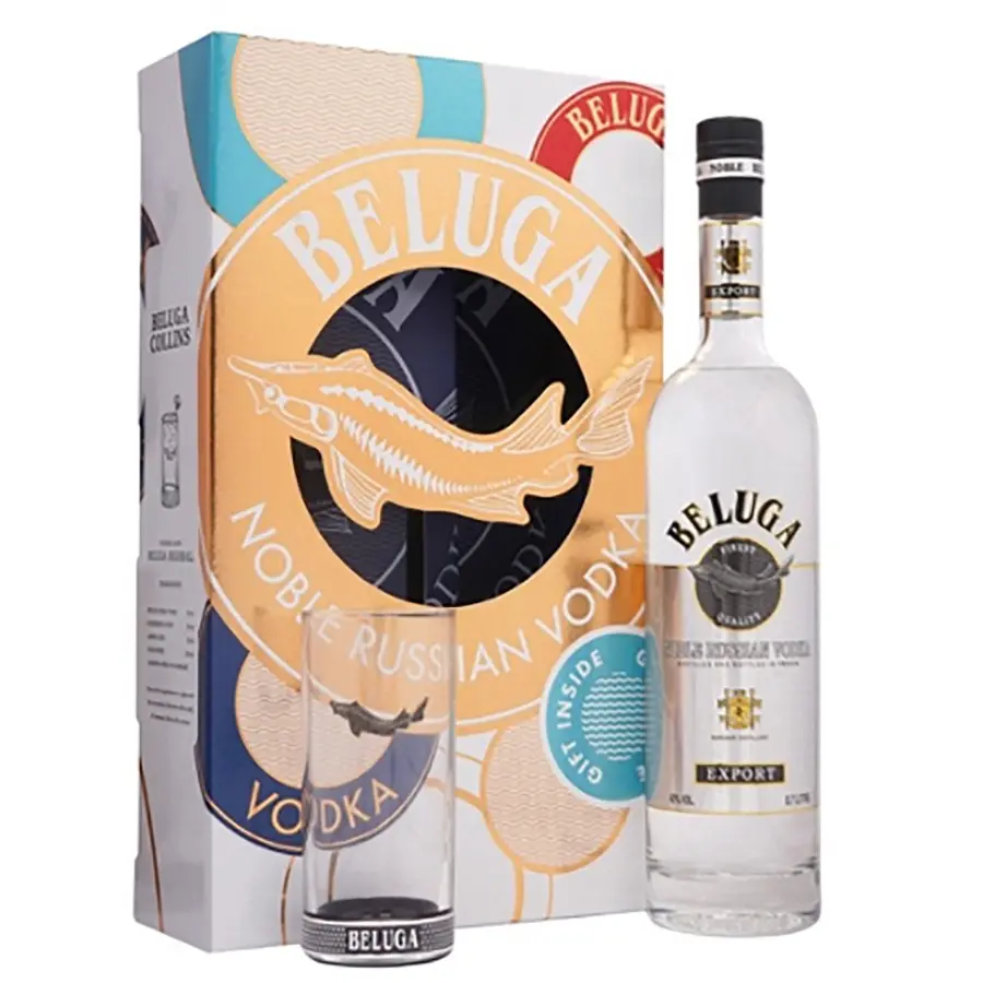 Beluga - Finest Gift Set Glass 70cl