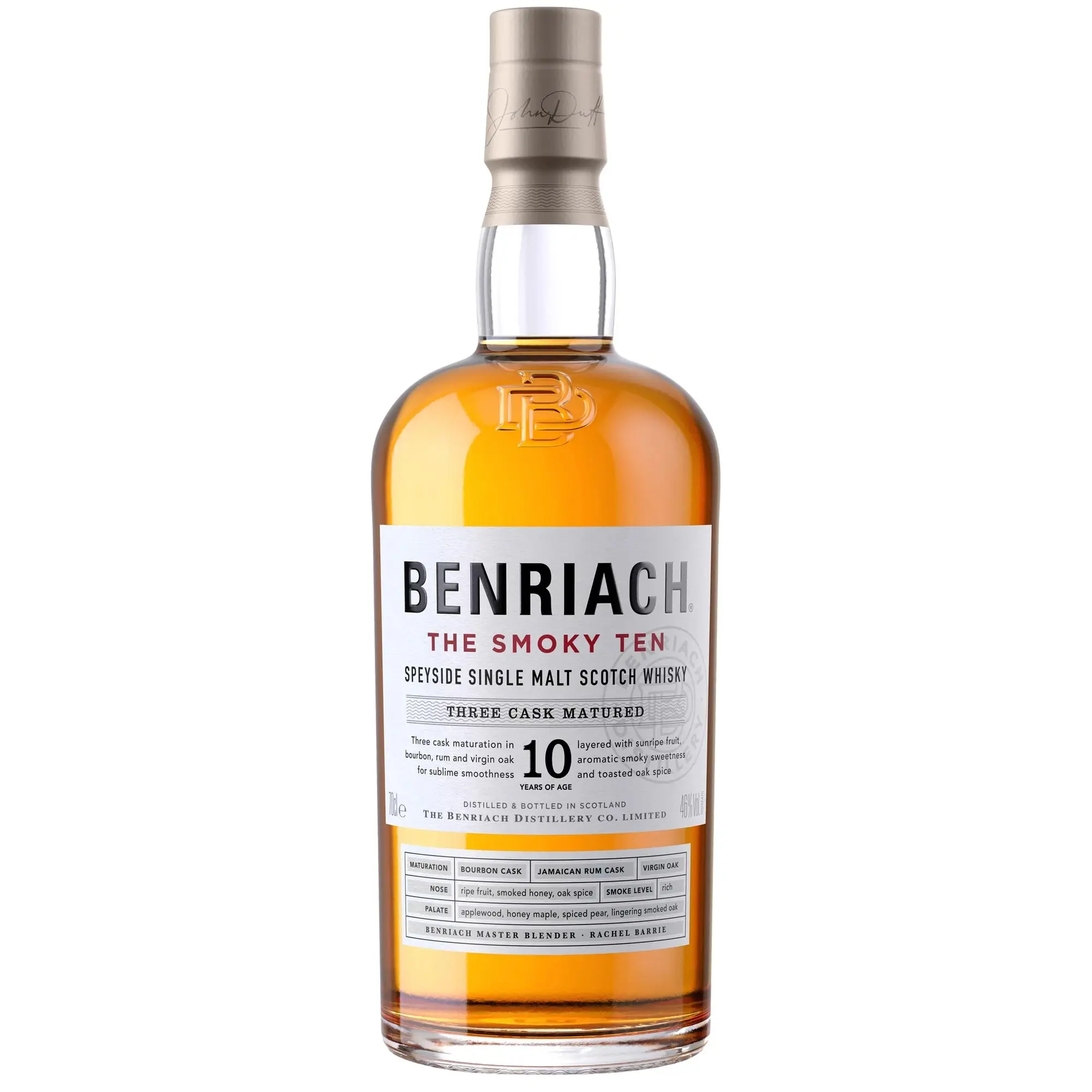 Benriach, 10 years - The Smoky Ten 70cl