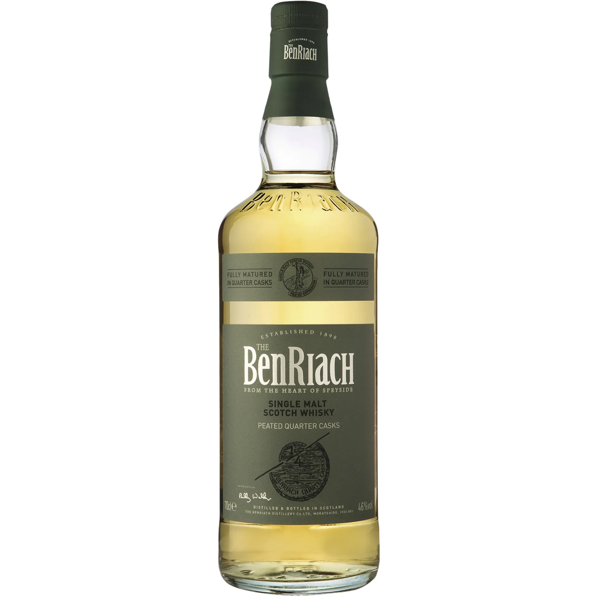 BenRiach - Peated Quarter Casks 70cl