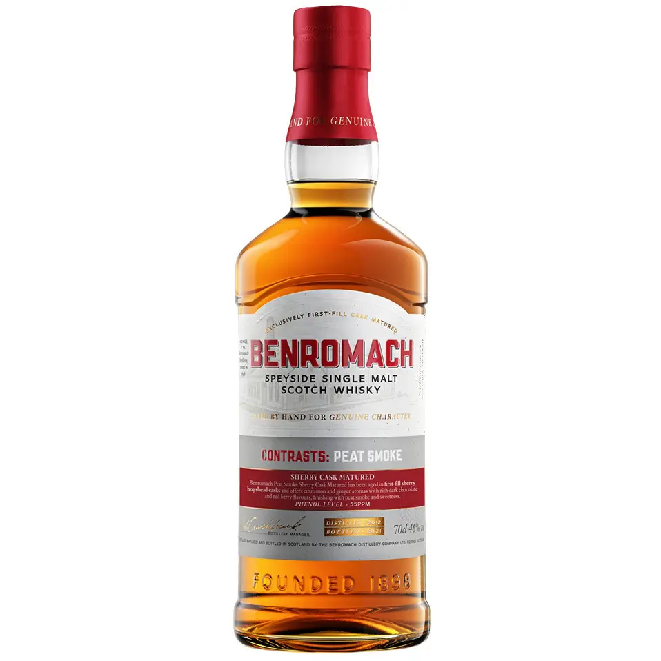Benromach - Contrasts: Peat Smoke, Sherry Cask 70cl