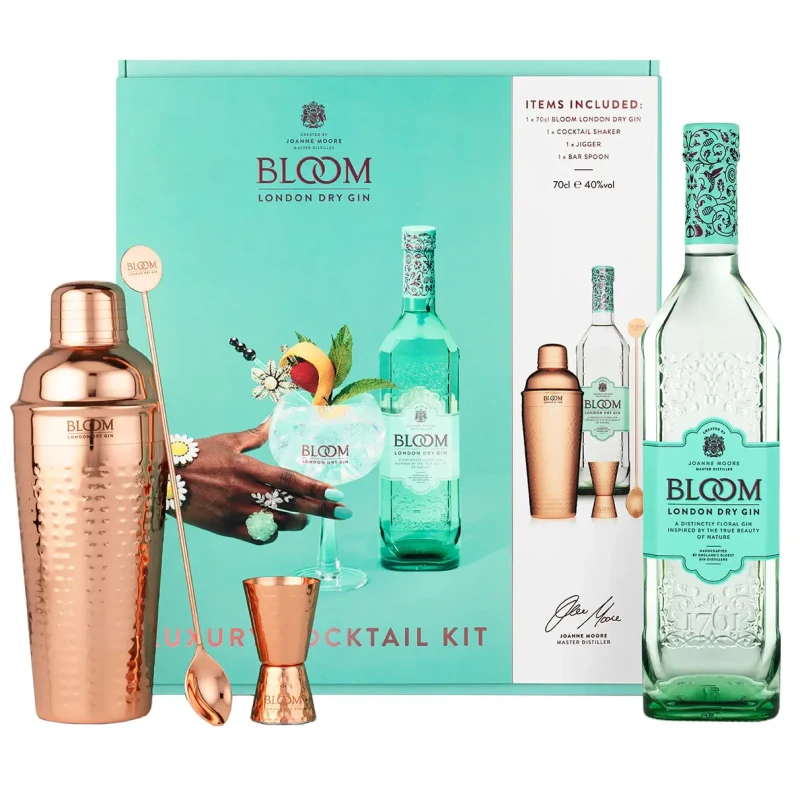 Bloom - London Dry Gin Cocktail Pack 70cl Bloom - London Dry Gin Cocktail Pack 70cl