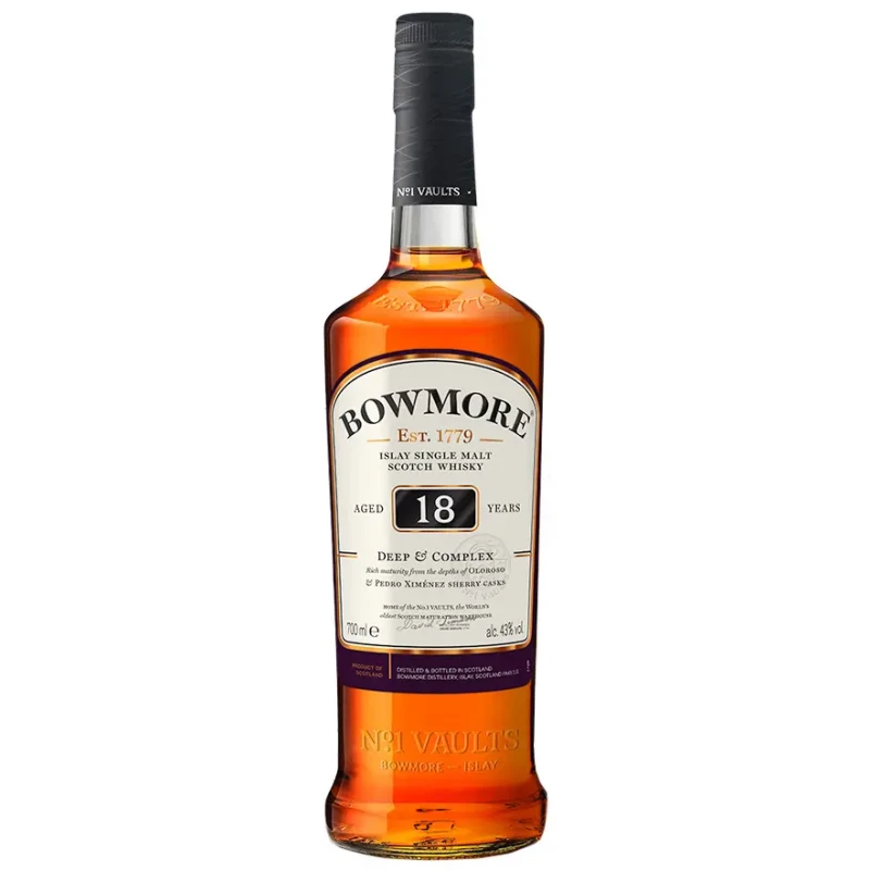 Bowmore, 18 years - Deep & Complex 70cl Bowmore, 18 years - Deep & Complex 70cl