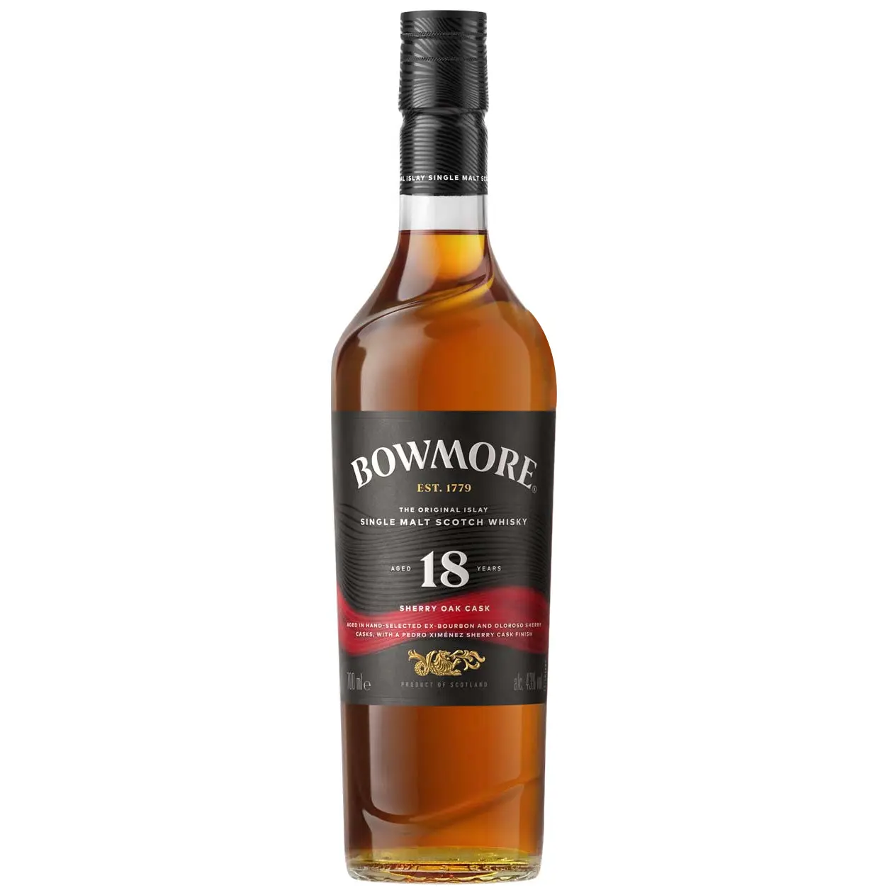 Bowmore, 18 years - Sherry Oak Cask 70cl