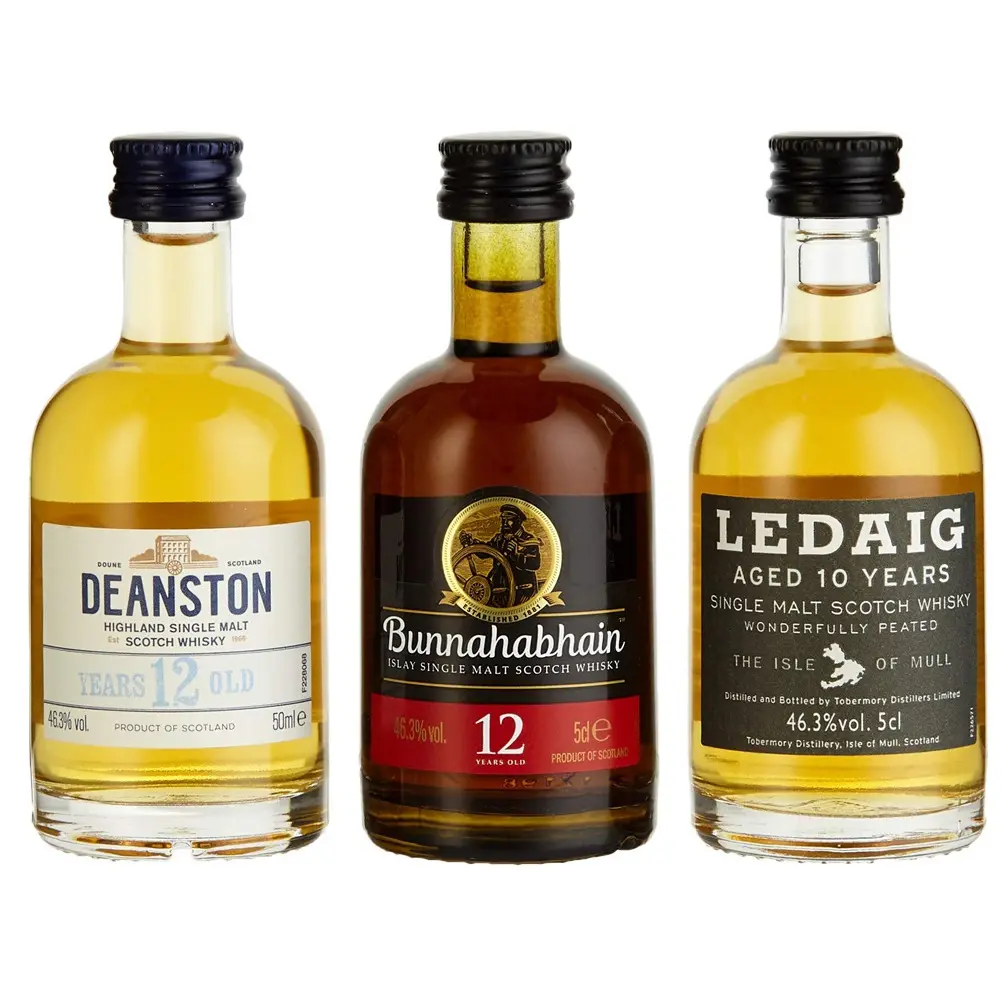 Bunnahabhain - Deanston - Ledaig miniset 150ml