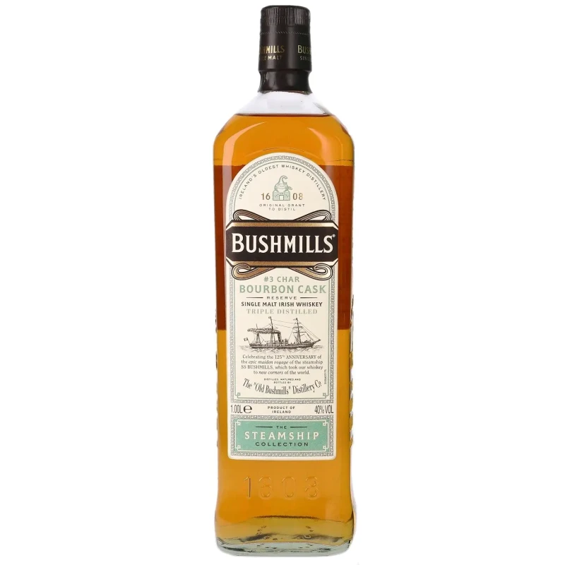 Bushmills #3 Char Bourbon Cask 1 litre Bushmills #3 Char Bourbon Cask 1 litre
