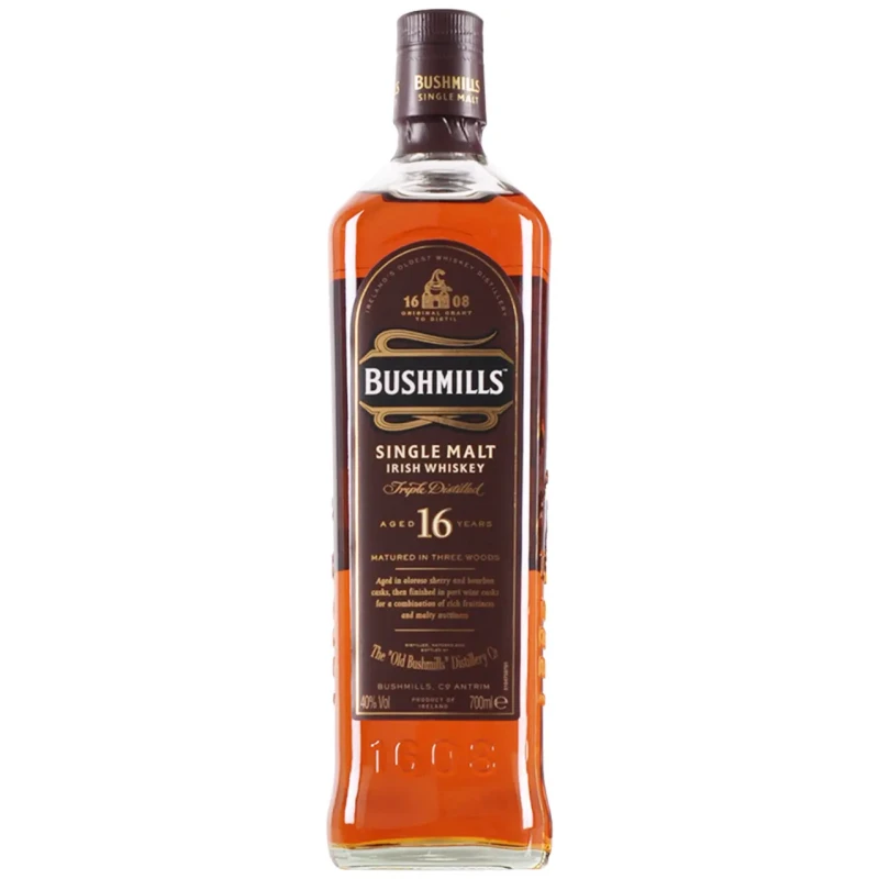 Bushmills Malt, 16 years - Three Wood 70cl Bushmills Malt, 16 years - Three Wood 70cl