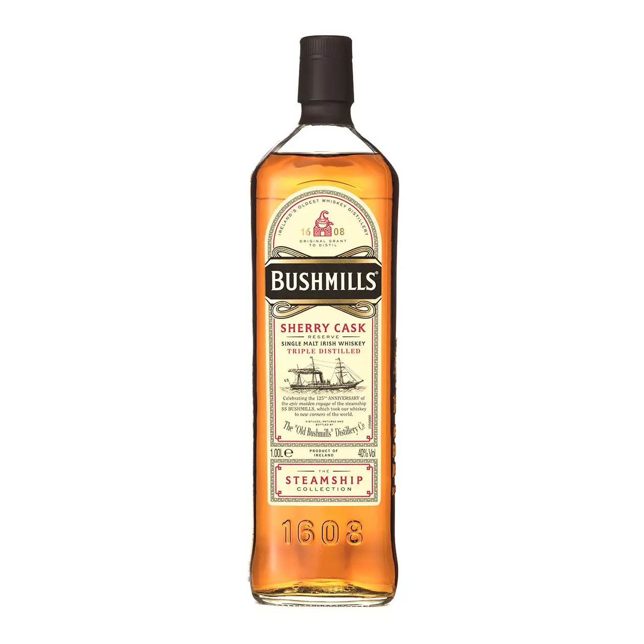Bushmills - Sherry Cask, The Steamship Collection 1 litre
