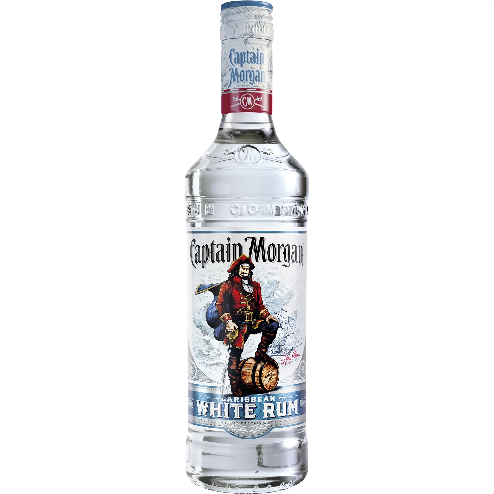Captain Morgan - White Rum 1 litre
