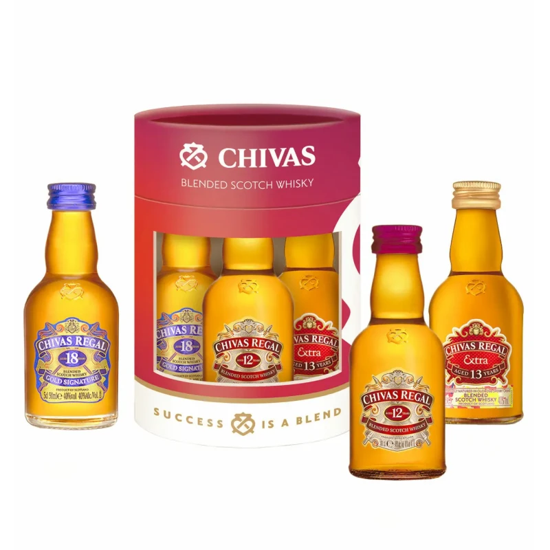 Chivas Regal - Minibox 3 x 50ml 150ml Chivas Regal - Minibox 3 x 50ml 150ml