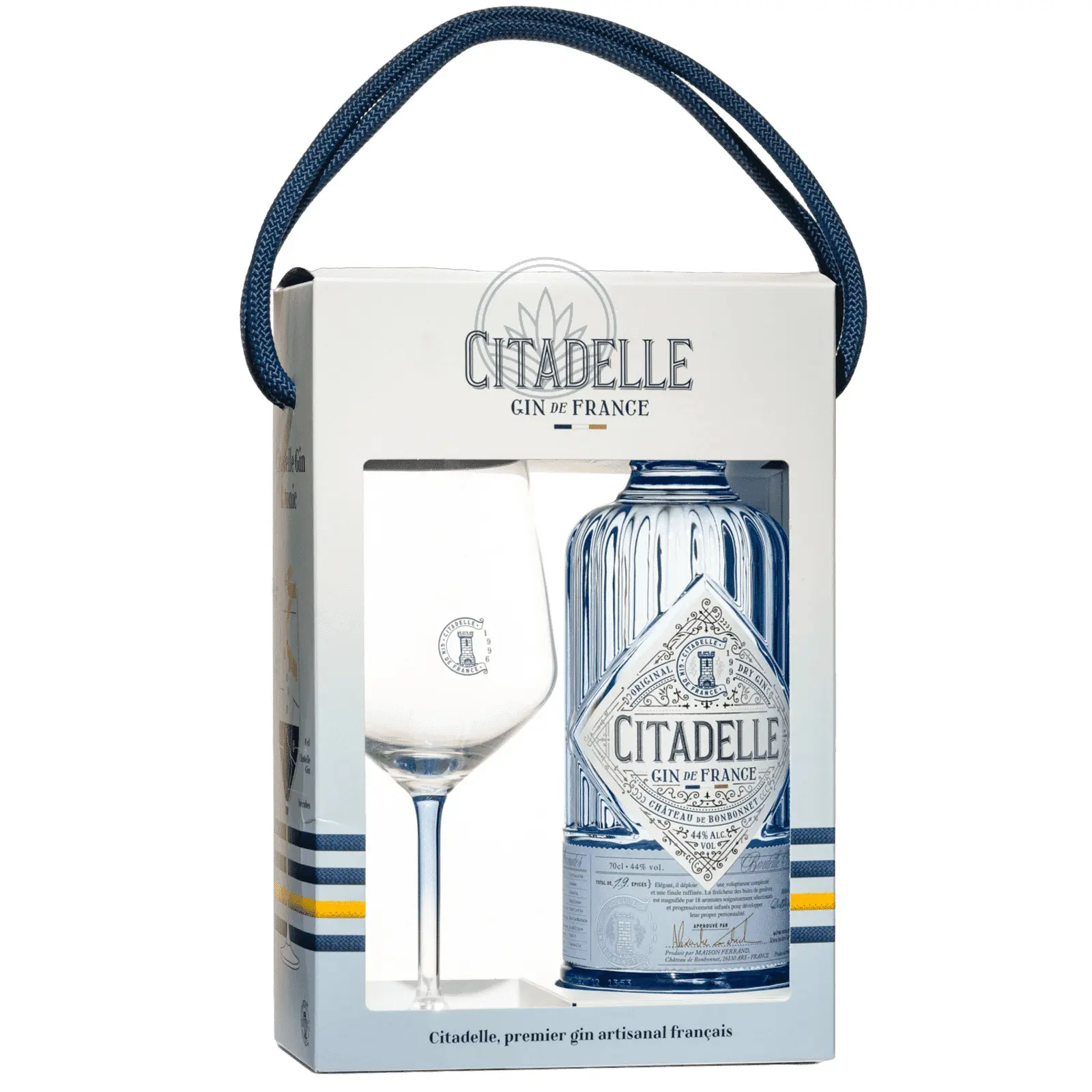 Citadelle Gin Giftpack Glass 70cl