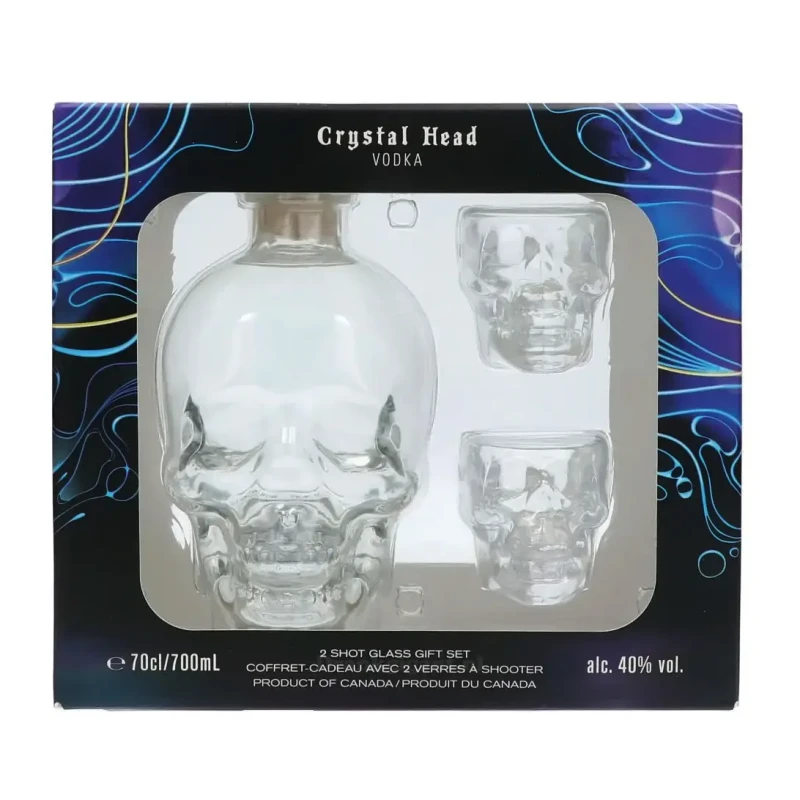 Crystal Head - Giftpack 2 Shotglasses 70cl Crystal Head - Giftpack 2 Shotglasses 70cl