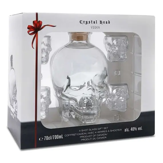 Crystal Head - Shots Glasses Gift Set 70cl