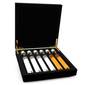 Grappa Tasting 6 Tubes in wooden box