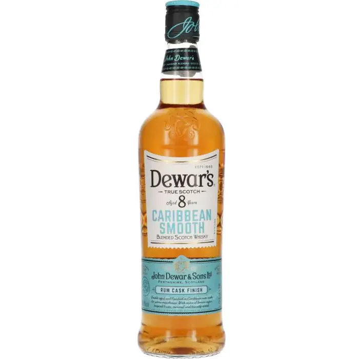 Dewar's, 8 years - Caribbean Smooth 70cl Dewar's, 8 years - Caribbean Smooth 70cl