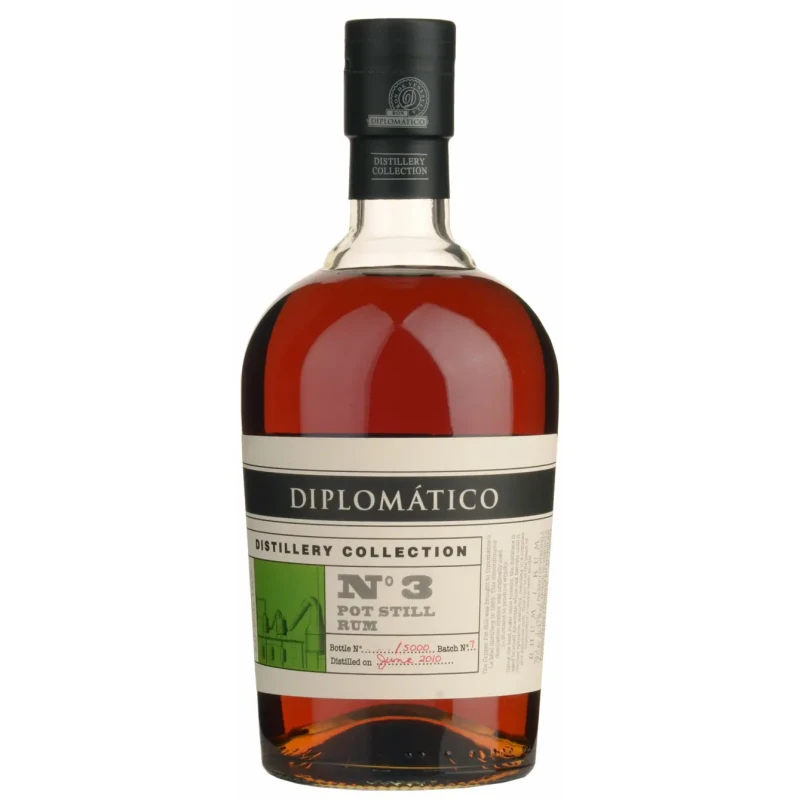 Diplomático - Distillery Collection No 3 Pot Still 70cl Diplomático - Distillery Collection No 3 Pot Still 70cl