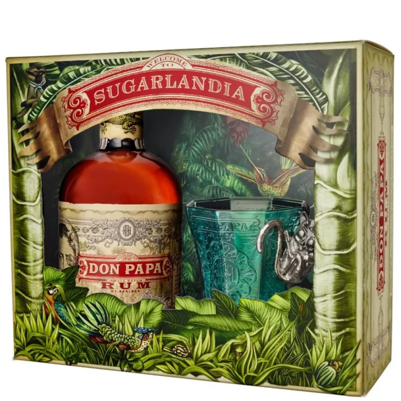 Don Papa, 7 Y Gift Pack 70cl Don Papa, 7 Y Gift Pack 70cl