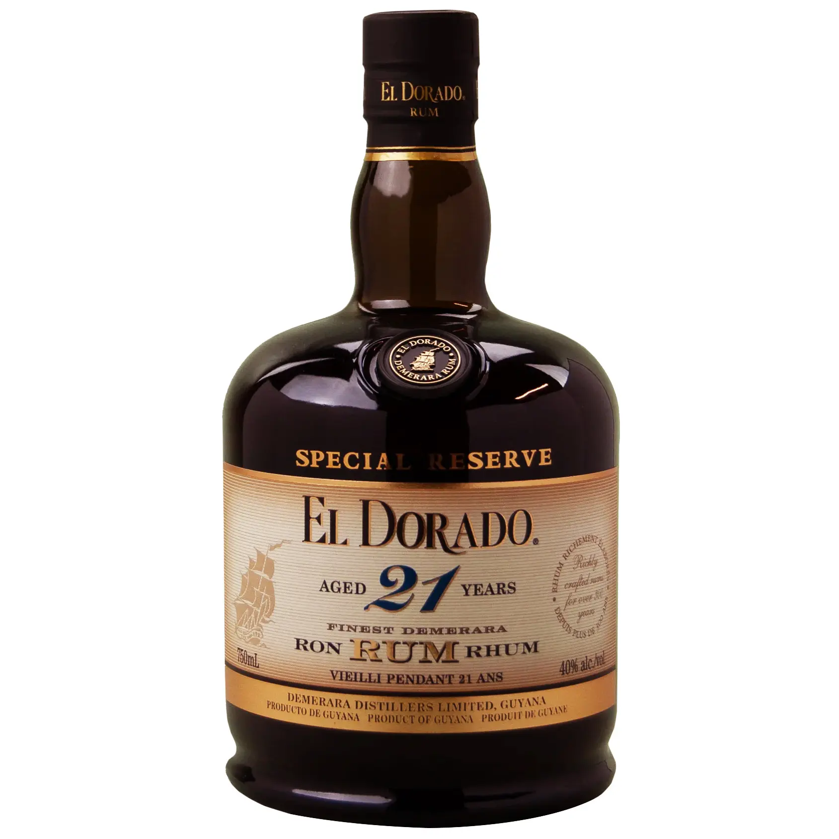 El Dorado, 21 years 70cl