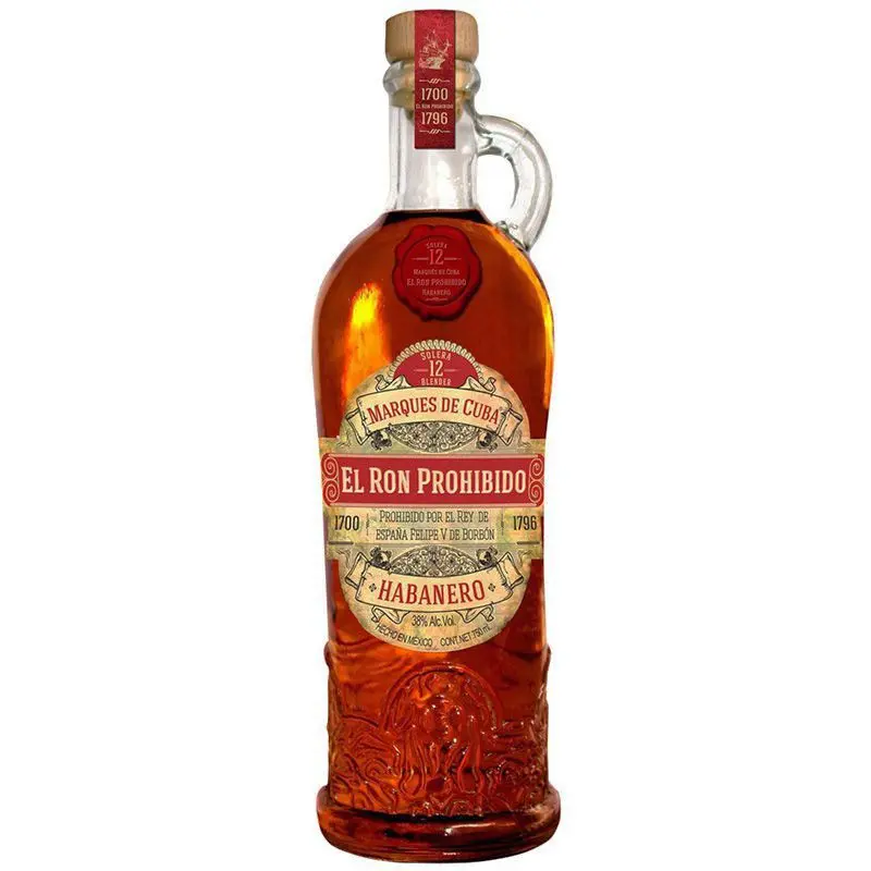 El Ron Prohibido, 12 years - Habanero 70cl El Ron Prohibido, 12 years - Habanero 70cl