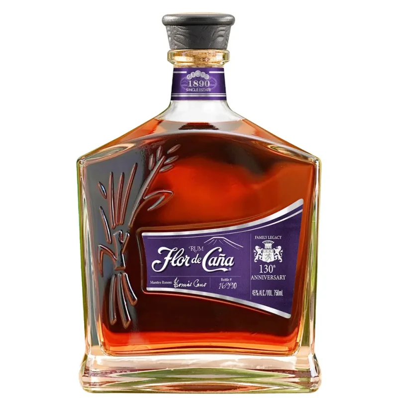 Flor De Cana, 20 years - 130th Anniversary 70cl Flor De Cana, 20 years - 130th Anniversary 70cl