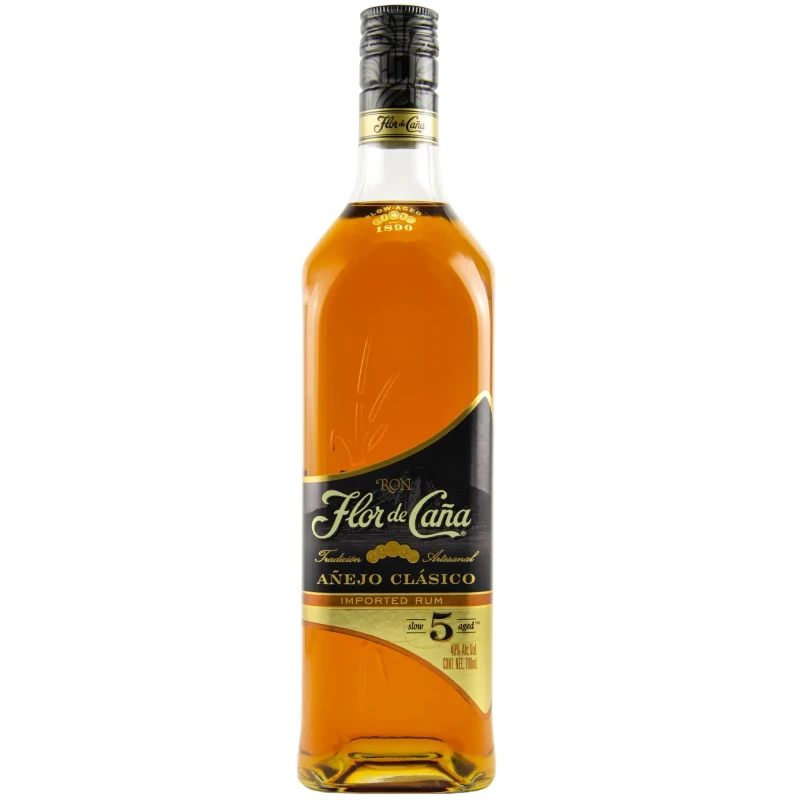 Flor de Cana, 5 years - Anejo Clasico 70cl Flor de Cana, 5 years - Anejo Clasico 70cl