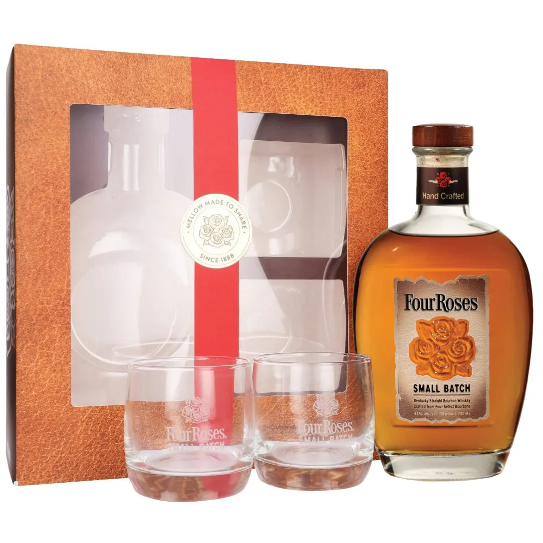 Four Roses - Small Batch Gift Pack 2 Glasses 70cl