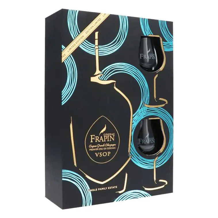 Frapin - VSOP Giftpack 2 Glasses 70cl