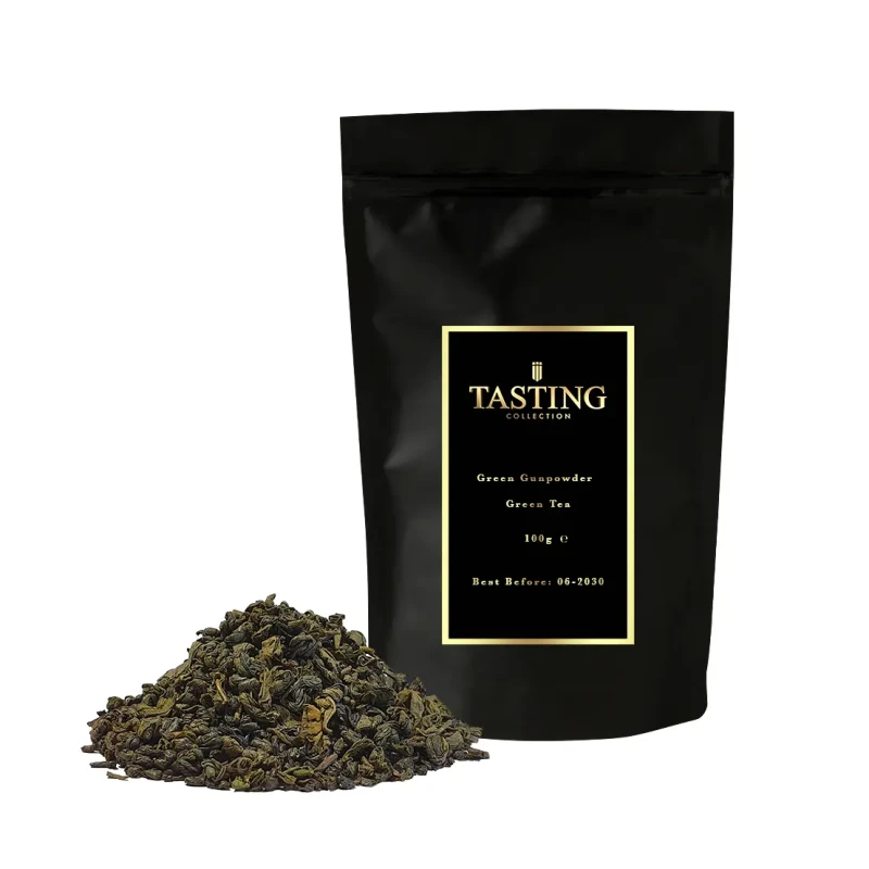 Green Gunpowder Tea - Pouch 100 gram Green Gunpowder Tea - Pouch 100 gram