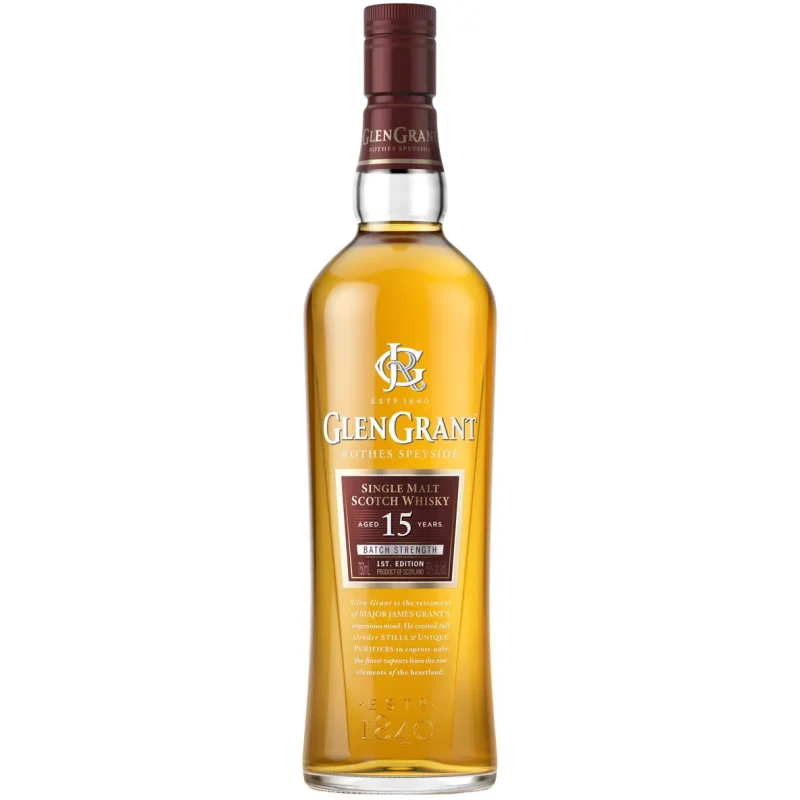 Glen Grant, 15 years 1 litre Glen Grant, 15 years 1 litre