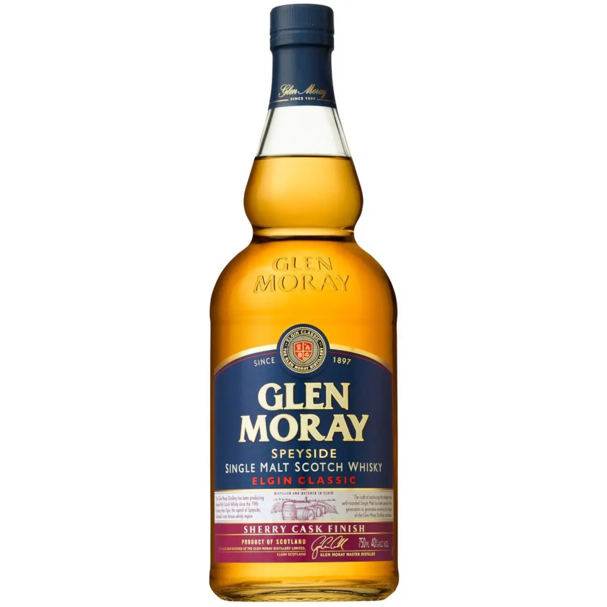 Glen Moray - Elgin Classic, Sherry Cask Finish 70cl
