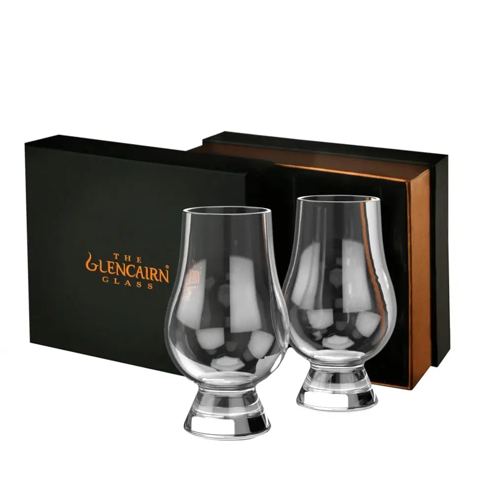 Whiskyglazen 2 stuks - 2 x The Glencairn Whisky Tasting Glass in Luxe Cadeau Box