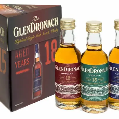 Glendronach - Miniset 12/15/18 150ml