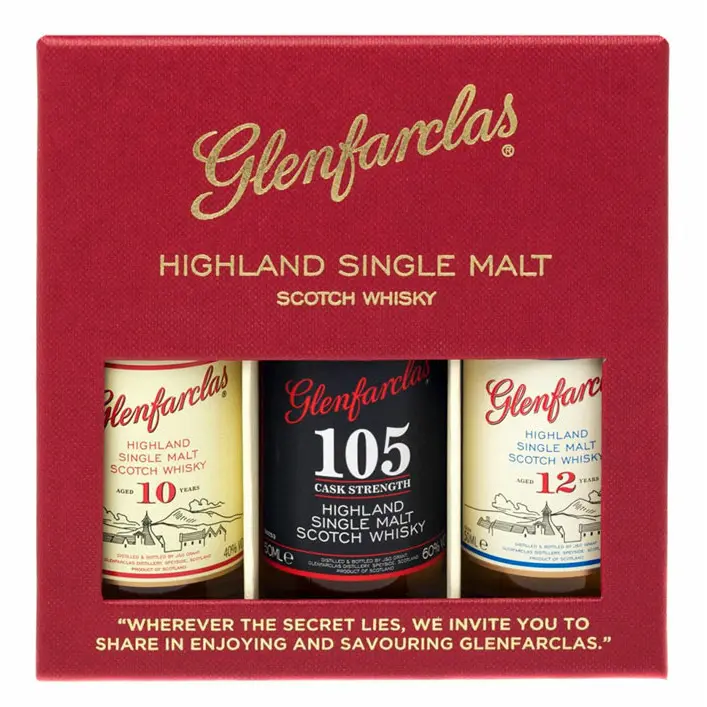 Glenfarclas - 10/12/CS (Miniset) 150ml